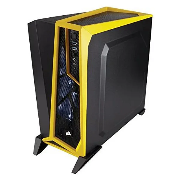 Corsair Carbide Spec-Alpha Cc-9011094-Ww Fanlı Sarı Atx Oyuncu Kasası - Görsel 3
