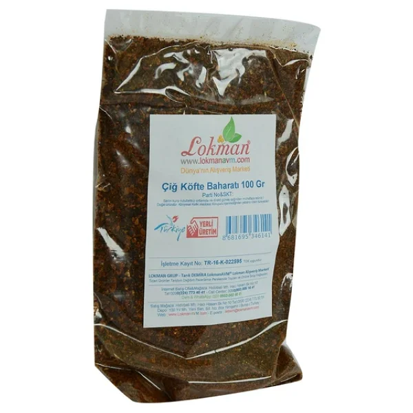 Lokmanavm Çiğ Köfte Saf Baharatı 100 Gr - Görsel 3