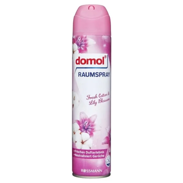 Domol Zambak Ferahlığı Koku Spreyi 300 ml - Görsel 3
