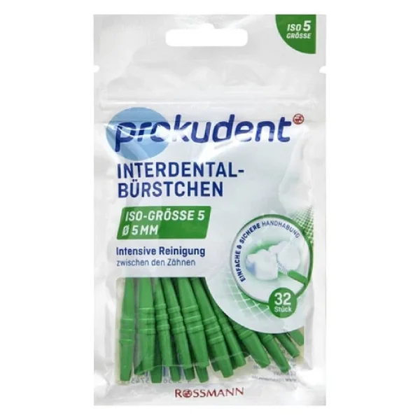 Prokudent Yeşil Iso 5 0.7 Mm 32'li Arayüz Fırçası - Görsel 3