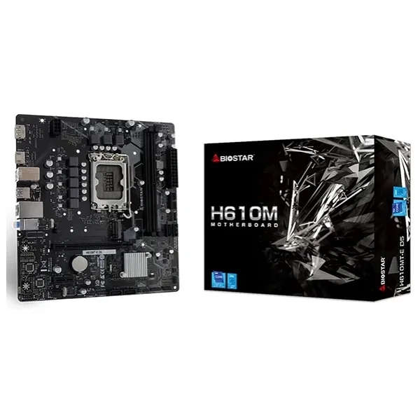 Biostar H610MT-E D5 Intel LGA1700 DDR5 Micro ATX Anakart - Görsel 6