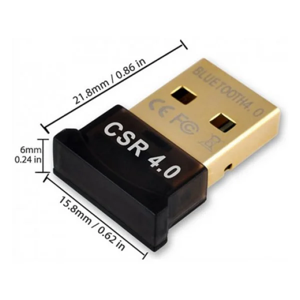 Wozlo Mini 4.0 USB Bluetooth Dongle Adaptör Alıcı Verici - Görsel 3