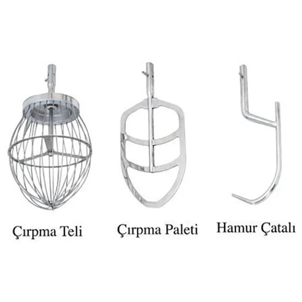 Bosfor Üç Devirli 40 Litre Planet Mikser 380 Volt - Görsel 4