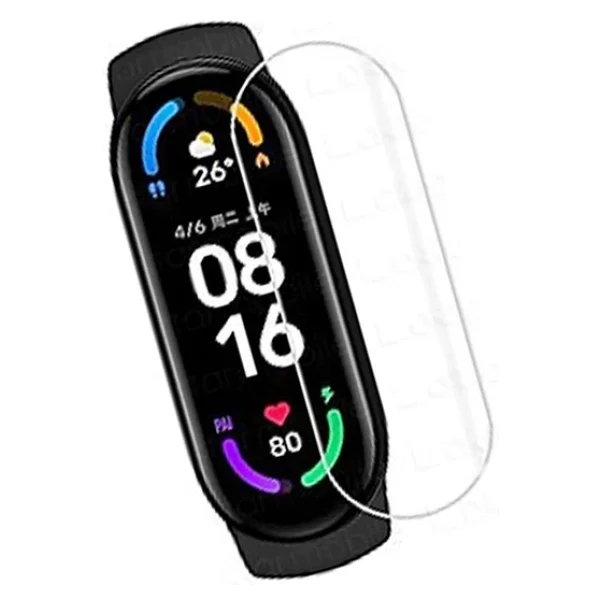 Mi Band 5 Polymer Nano Ekran Koruyucu - Şeffaf - Görsel 5