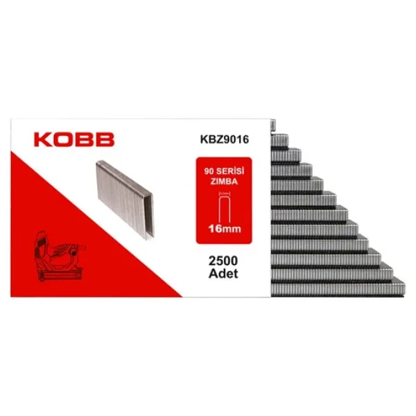 Kobb Kbz9016 90 Serisi 16 Mm 2500 Adet Ağır Hizmet Tipi Zımba Teli - Görsel 9
