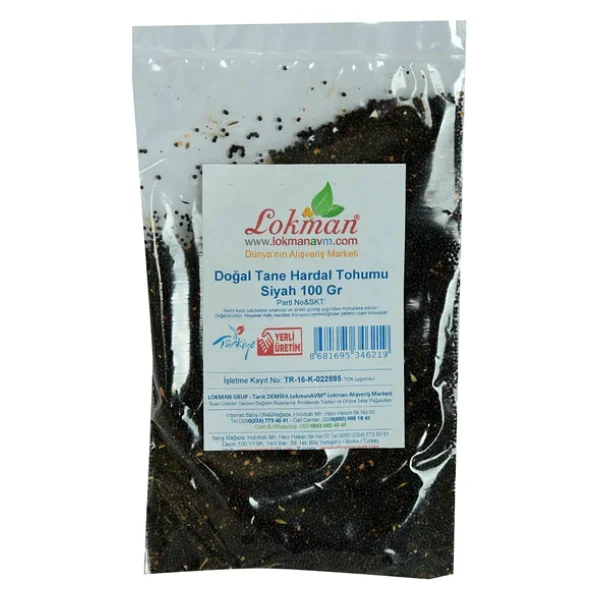 LokmanAVM Öğütülmüş Hardal Tohumu 100 gr - Görsel 2