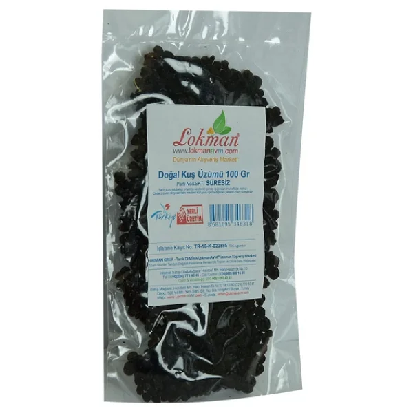 Lokmanavm Kuş Üzümü Doğal 100 Gr - Görsel 3