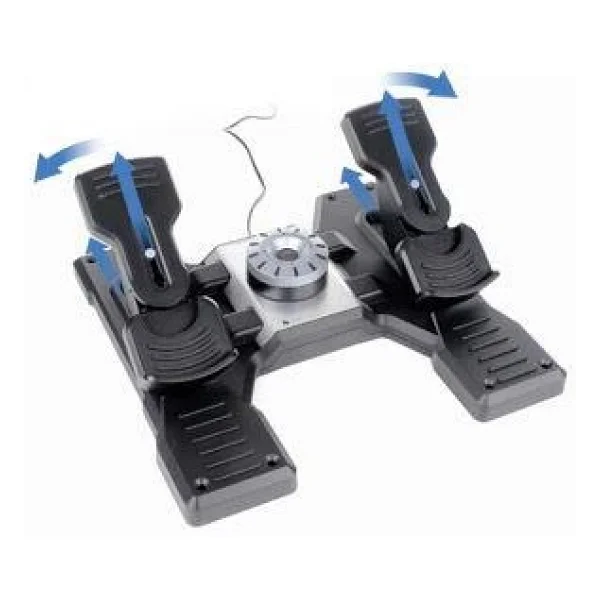 Logitech G Saitek Pro 945-000024 Flight Rudder Pedals - Görsel 6