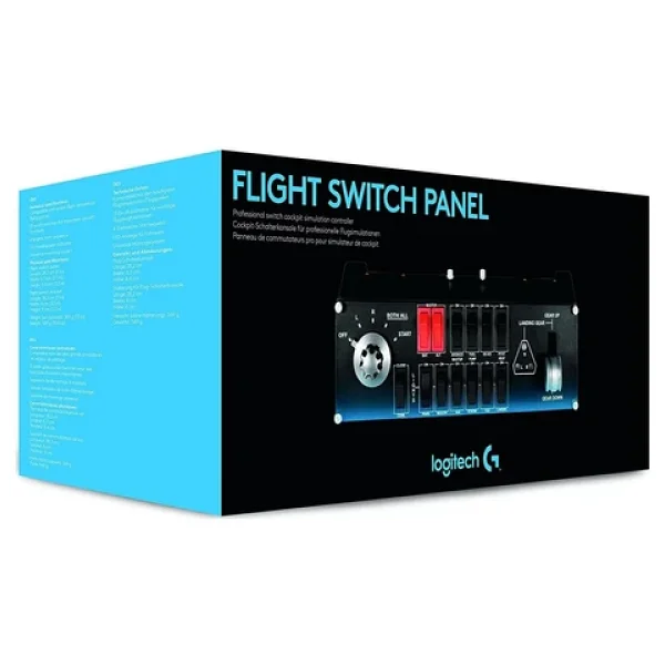 Logitech Saitek PC Pro Flight Switch Panel - Görsel 6