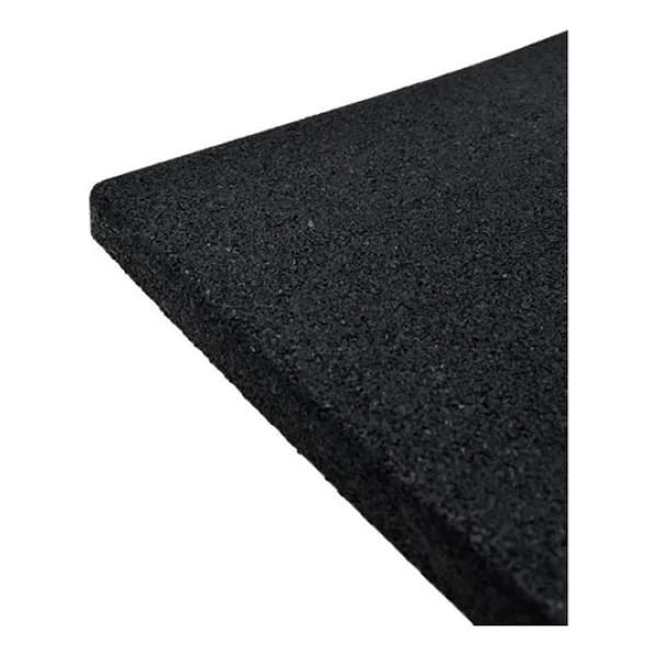 Kauçuk Zemin Kaplama 40x40x2cm 6 Adet Tse Belgeli Siyah - Görsel 3