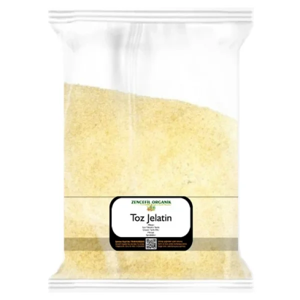 Toz Sığır Jelatini Yenilebilir Jelatin 500 Gr - Görsel 3