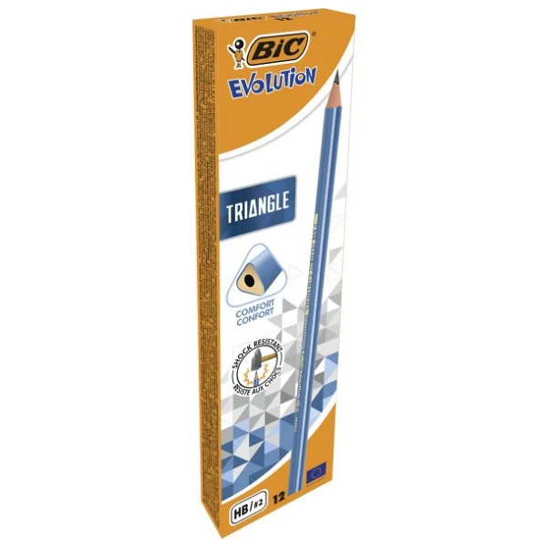 Bic Evolution 964845 Üçgen 12'li Kurşun Kalem - Görsel 2