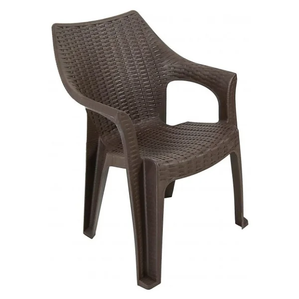 Mandella Polo Rattan Koltuk (2 Adet) - Kahverengi - Görsel 5