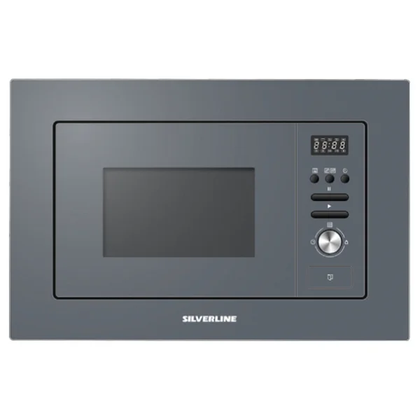 Silverline Mw9018s02 20 Lt Gri Ankastre Mikrodalga Fırın - Görsel 4
