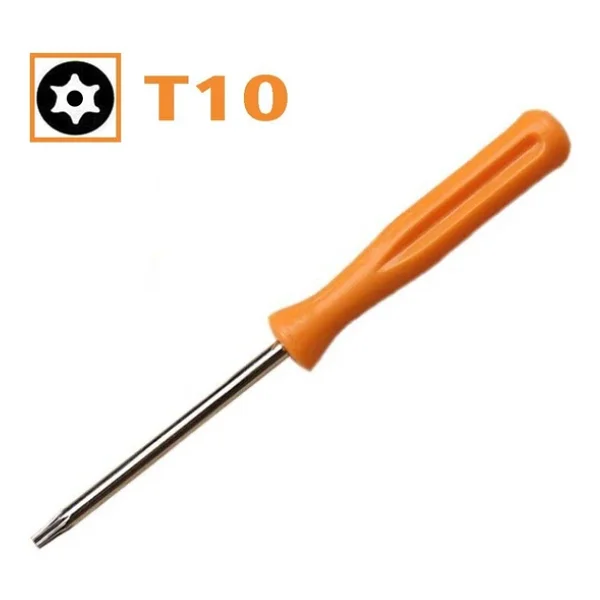 T10 Torx Uçlu Tornavida Xbox 360 Uyumlu Kol Tamir Yedek Parça T10 Tornavida Delikli - Görsel 3