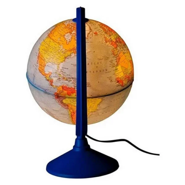 Gürbüz Işıklı Siyasi 26 Cm Küre 42261 - Görsel 9
