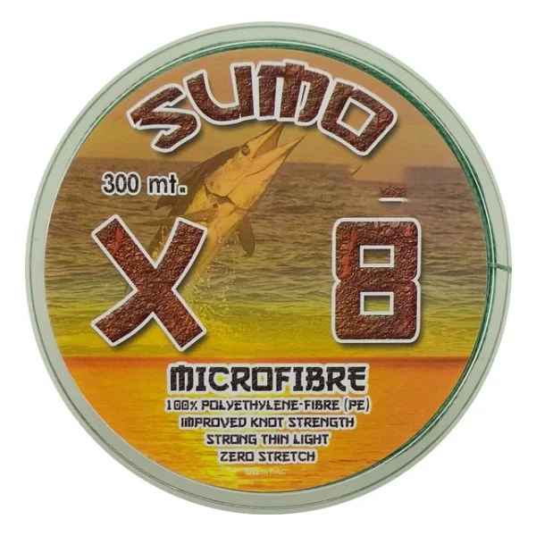 Effe Sumo X8 İp Misina 300m Polietilen Microfiber İp Misina Yeşil - Görsel 5