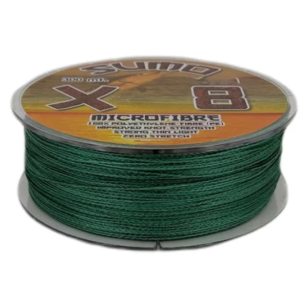 Effe Sumo X8 İp Misina 300m Polietilen Microfiber İp Misina Yeşil - Görsel 4