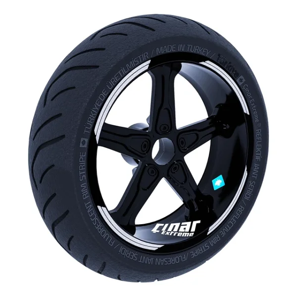 Çınar Extreme Double Stripe Jant Şeridi Sticker Reflektif, Floresan, Özel Renkler Çınar Extreme - Görsel 7