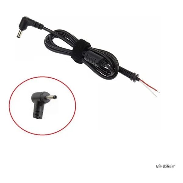 Asus Eee PC 1001 1005 1008 1012 2.5 Mm X 0.7 Mm Adaptör Dc Kablo - Görsel 3