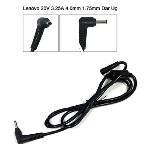 Lenovo 100-15 İbd 4 Mm X 1.75 Mm Adaptör Dc Kablo 1.8 Metre - Görsel 2