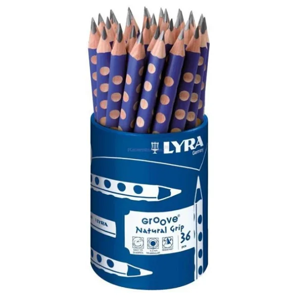 Lyra Kurşun Kalem Groove Graphite Üçgen Jumbo (36 Lı Paket) - Görsel 4