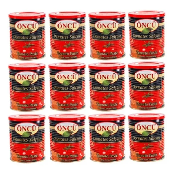 Öncü Domates Salçası 830 Gr 12'li - Görsel 3