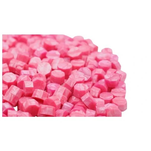 Mühür Mumu 50 Davetiye İçin 150 Boncuk Model: 28 Gül Pembe - Görsel 4