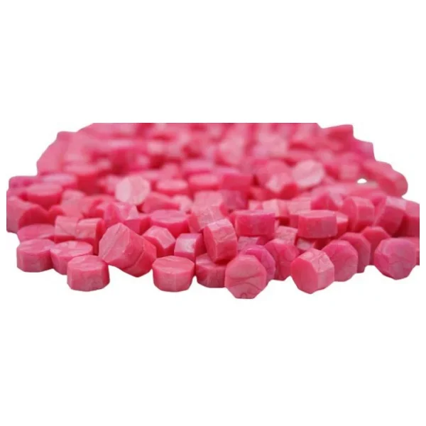 Mühür Mumu 100 Davetiye İçin 300 Boncuk Model: 28 Gül Pembe - Görsel 4