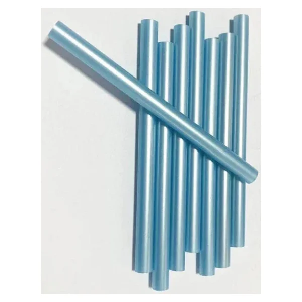 Muhur Mumu Cubuk Sicak Tutkal 7mm X 20cm 6 Li Metalik Pastel Mavi - Görsel 3