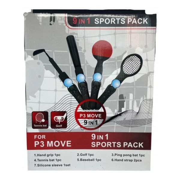 YUES Ps5 Vr Move Spor Paketi Vr Oyun Kolu Seti 9 Parça (ps5/ps4/ps3 Uyumlu) - Görsel 3