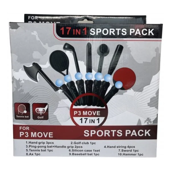 YUES Ps5 Vr Move Spor Paketi Vr Oyun Kolu Seti 17 Parça (ps5/ps4/ps3 Uyumlu) - Görsel 3