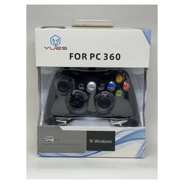 Yues PC Gamepad Bilgisayar Oyun Kolu PC Uyumlu Joystick Kablolu - Görsel 3