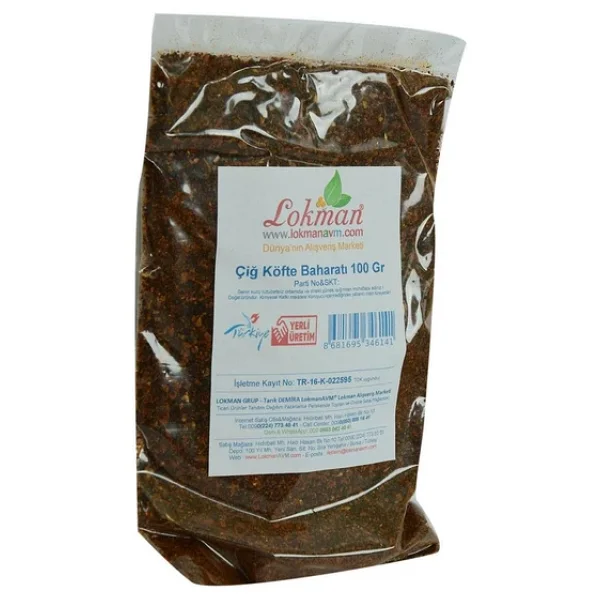 Doğal Çiğ Köfte Baharatı 11 Çiğköftelik Baharat Karışımı 100gr - Görsel 5