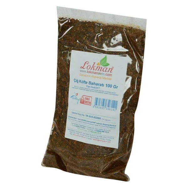 Doğal Çiğ Köfte Baharatı 11 Çiğköftelik Baharat Karışımı 100gr - Görsel 6