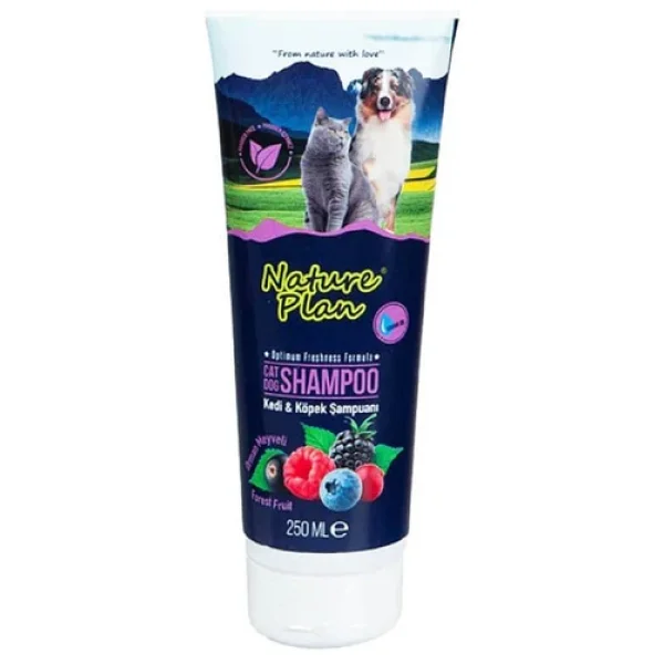Nature Plan Orman Meyveli 250 Ml Kedi Ve Köpek Tüp Şampuanı - Görsel 3