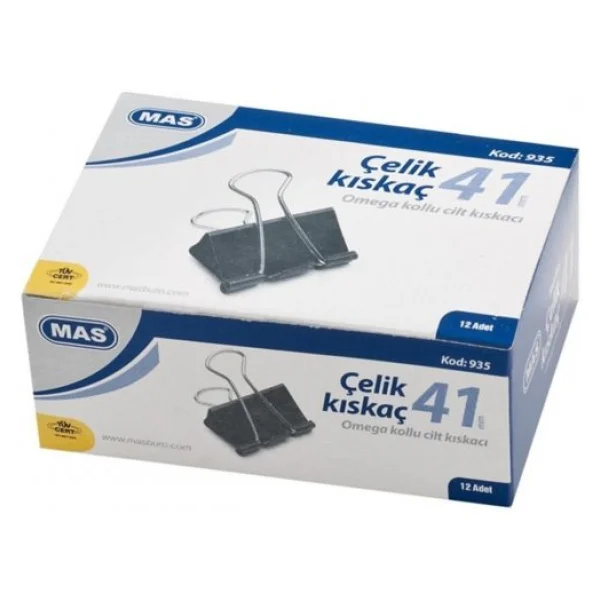 Mas 935 Omega 41 Mm 12'li Kutu Çelik Kıskaç - Görsel 8