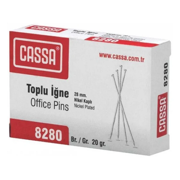 Cassa 8280 Toplu İğne 20 Gr - Görsel 3