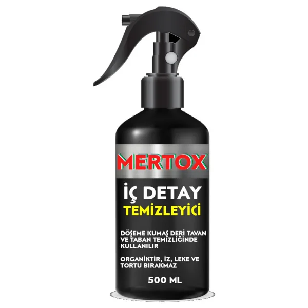 Mertox Otomobil Araç Araba Oto Temizlik Seti Iç Detay Temizleyici + Lastik Parlatıcı 2x500ml - Görsel 5