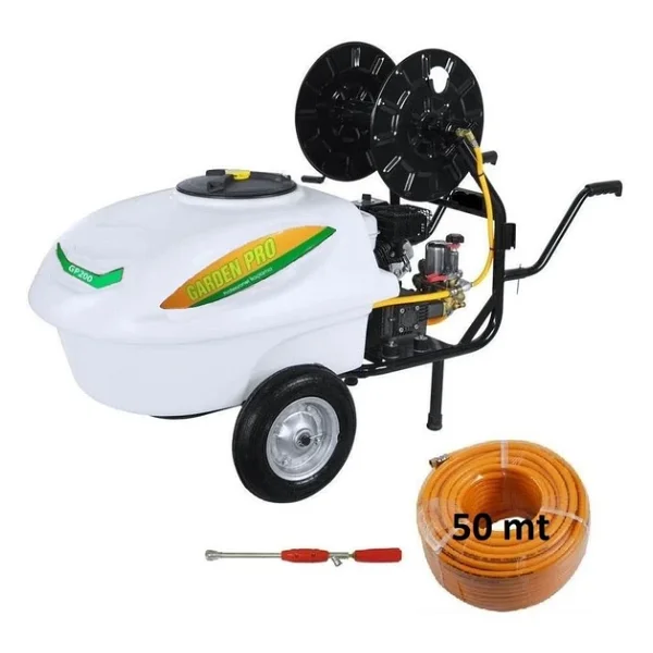 Garden Pro Pro Gp-200b 200 Lt Benzinli İlaçlama Makinesi + 50 M İlaçlama Hortumu - Görsel 3