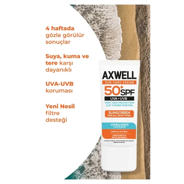 Sun Care Cream Güneş Kremi Yüksek Koruma 30 Spf 50ml 4 Lü Fırsat Seti - Görsel 4