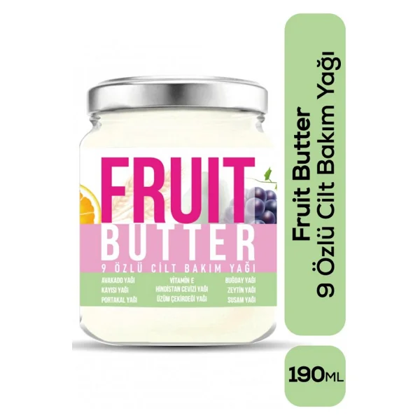 Rc Cosmetics Fruit Butter 190 Ml Cilt Bakım Yağı - Görsel 5