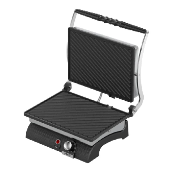 Feris Ft3011 12 Dilim Gri 1800 W Döküm Sanayi Tipi Tost Makinesi - Görsel 4