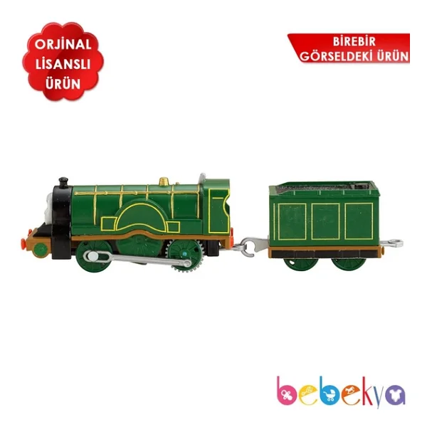 Orjinal Fisher Price Thomas Ve Arkadaslari Motorlu Buyuk Trenler Emıly Thomas & Friends Trackmaster Motorlu Tren - Görsel 5