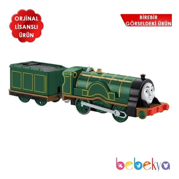 Orjinal Fisher Price Thomas Ve Arkadaslari Motorlu Buyuk Trenler Emıly Thomas & Friends Trackmaster Motorlu Tren - Görsel 3