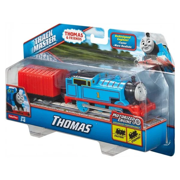 Orjinal Fisher Price Thomas Ve Arkadaslari Motorlu Buyuk Trenler Thomas Thomas & Friends Trackmaster Motorlu Tren - Görsel 6
