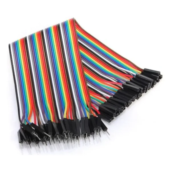 40 Adet Dişi-Erkek Jumper Kablo 20 Cm - Görsel 5