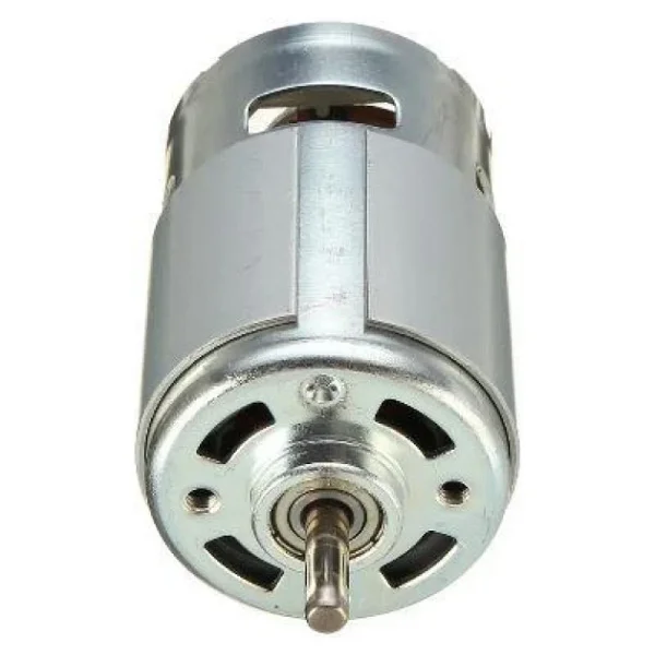 Rs 775 Dc Motor Rulmanlı 12-36 Volt 12000 Rpm Şarjlı Matkap - Cnc Motoru - Görsel 2