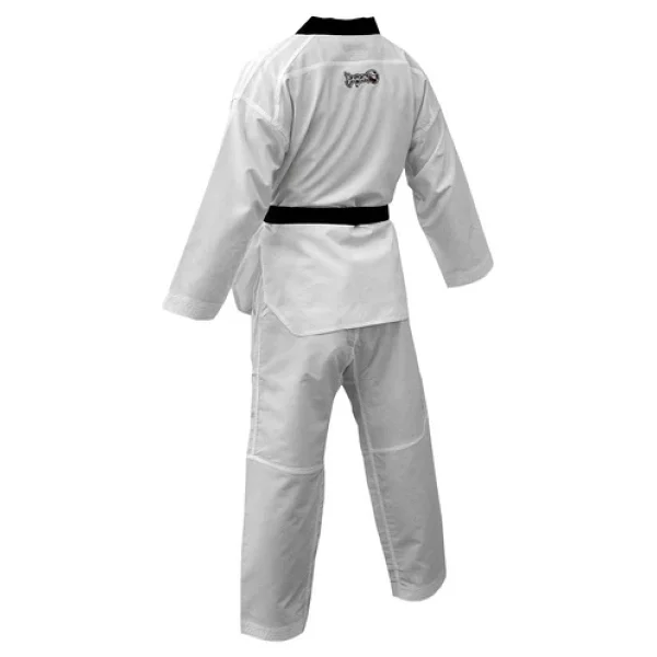 Dragondo 13120 Fighter Siyah Yaka Taekwondo Elbisesi Siyah - Görsel 4