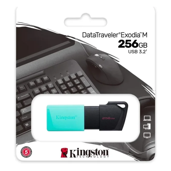 Kingston Datatraveler Exodia M Dtxm/256 256 GB Flash Bellek - Görsel 3